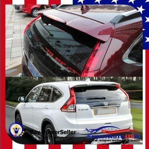 Fit 2012-2016 Honda CRV CR-V Out-Channel Rear Roof Spoiler Wing (Painted Red)