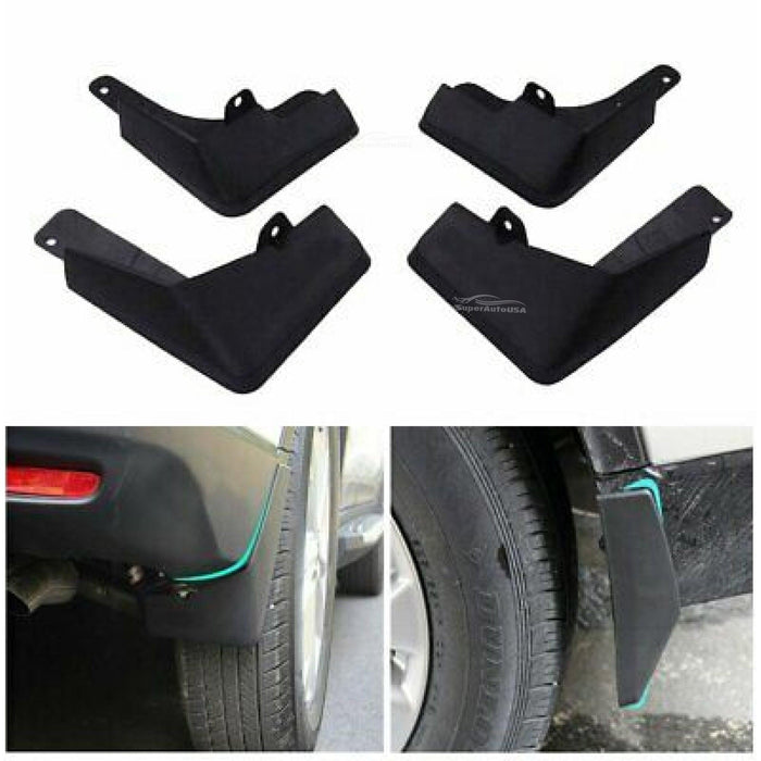 Fit 2014-2020 Nissan Rogue 4Pc Mud Flaps Splash Guard Fender Mudguard Kit