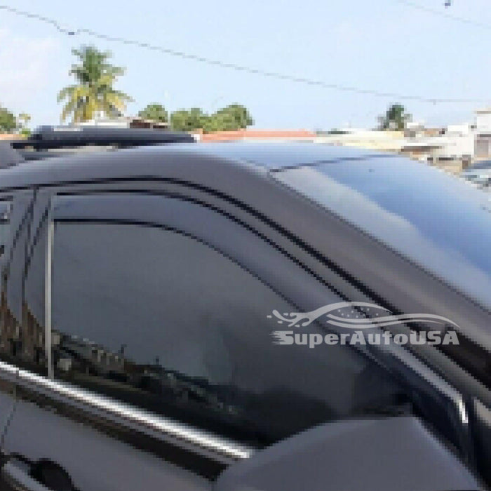Fit 2016-2022 Lexus Rx350 In-Channel Vent Window Visors Rain Sun Wind Guards Shade Deflectors