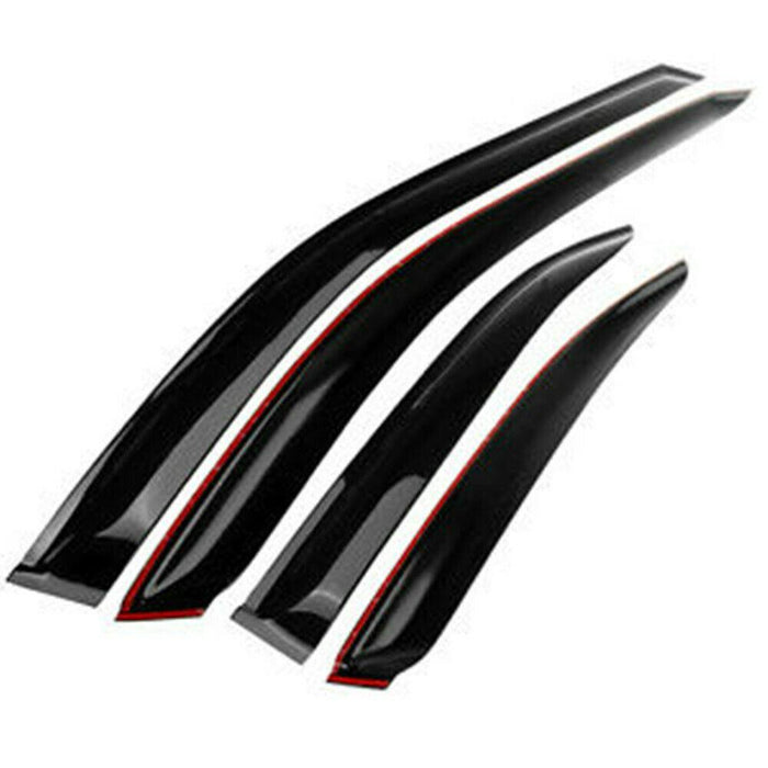 Fit 2019-2021 Subaru Forester Out-Channel Vent Window Visors Rain Sun Wind Guards Shade Deflectors