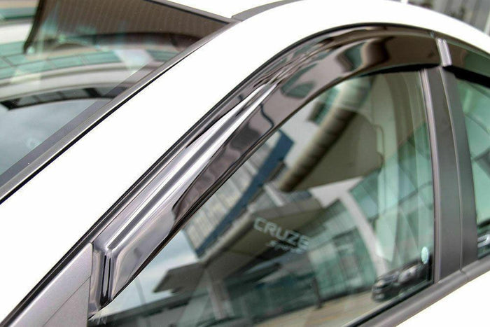 Fit 2019-2027 Subaru Ascent Out-Channel Vent Window Visors Rain Sun Wind Guards Shade Deflectors