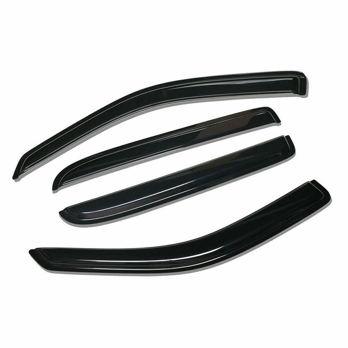 Fit 2019-2027 Subaru Ascent Out-Channel Vent Window Visors Rain Sun Wind Guards Shade Deflectors