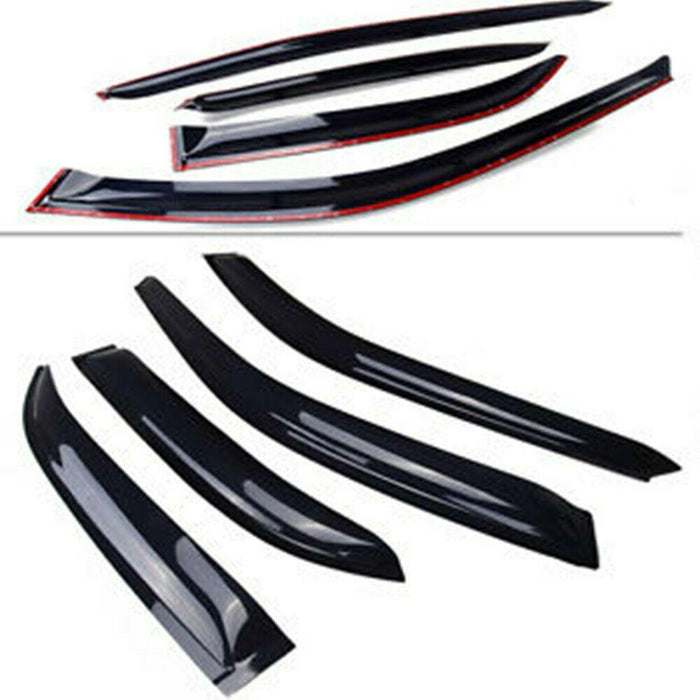 Fit 2019-2027 Subaru Ascent Out-Channel Vent Window Visors Rain Sun Wind Guards Shade Deflectors