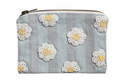 FLORAL BEAD AND EMBROIDERY ZIPPER POUCH - 4 STYLES
