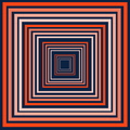GAMEDAY BANDANA SCARF - ORANGE & NAVY