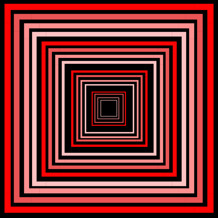 GAMEDAY BANDANA SCARF - RED & BLACK