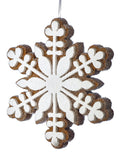 GINGERBREAD SNOWFLAKE