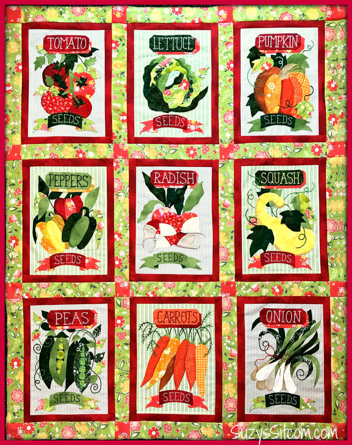 Grandmas Garden Block #1- Tomato