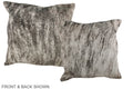 Grey Cowhide Pillow #A36836