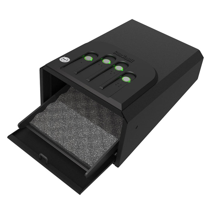 GunVault GV1050-19 MiniVault Handgun Safe Door Open