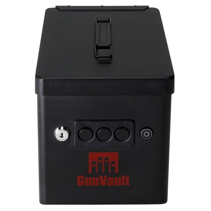 GunVault GVRV100BK22 Range Vault Handgun Safe Side View