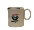 HAND-PAINTED STONEWARE CHILD SIZE MUG - 4 STYLES