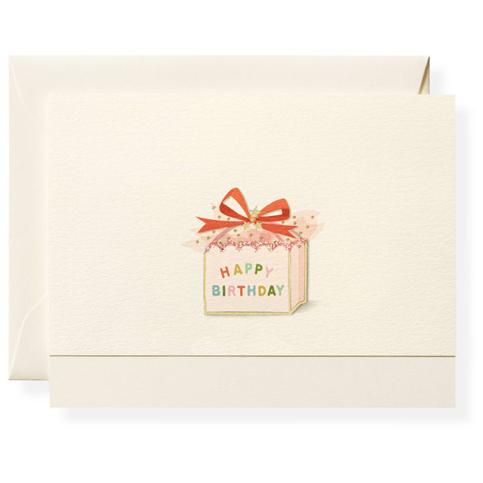 HAPPY BIRTHDAY NOTE CARD BOX