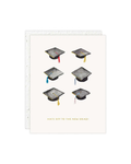 Hats Off Graduation Card