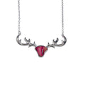 HeatherGem Antler Necklace