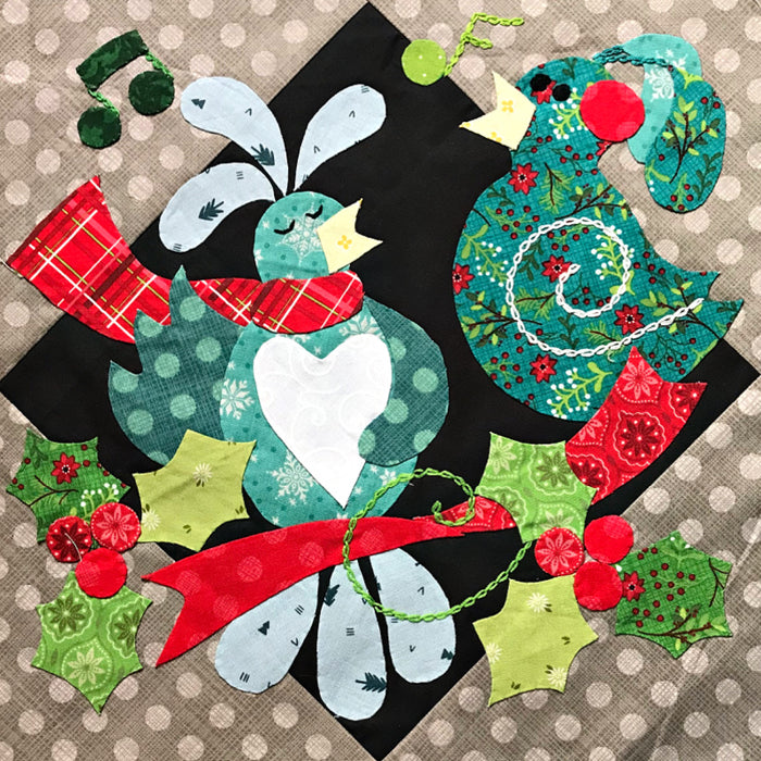 Holiday for the Birds Too Digital Pattern