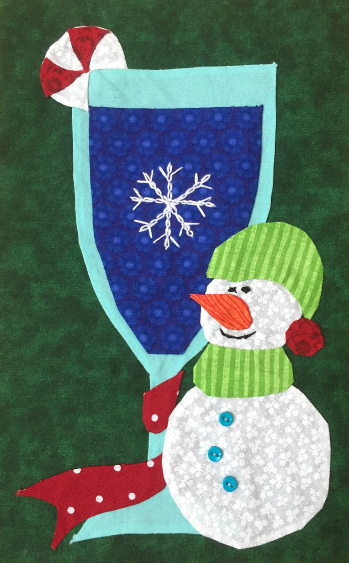 Holiday Spirits Table Runner Digital Pattern