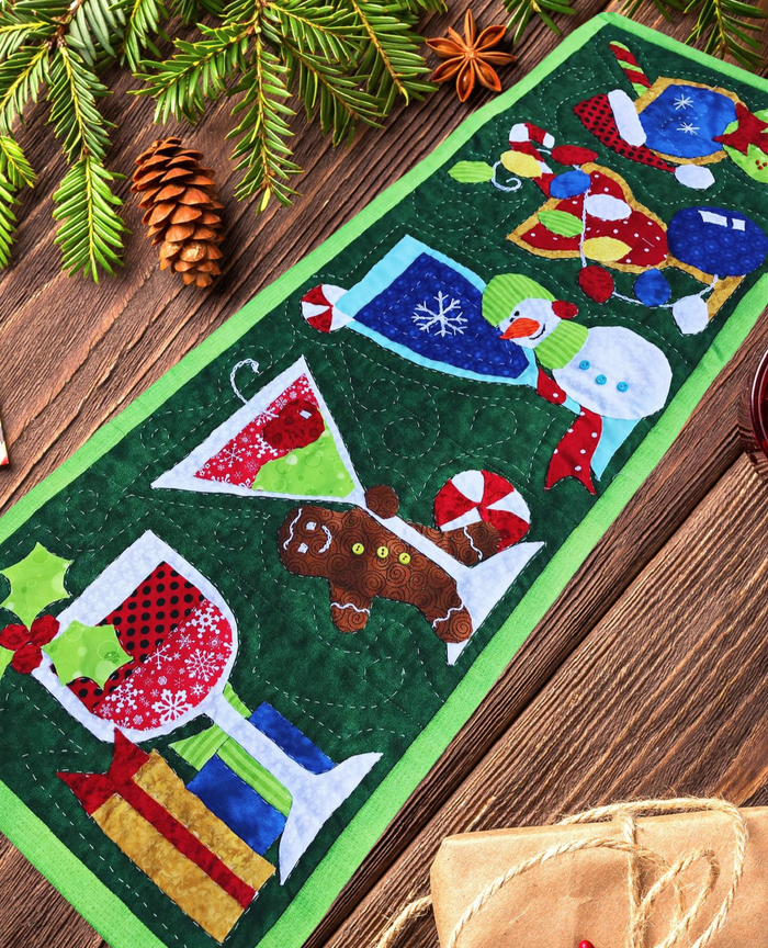 Holiday Table Runner Combo Pack- 2 Fun Patterns!
