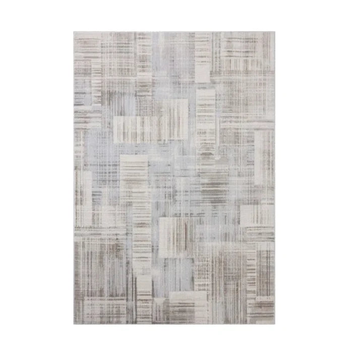 Hollis Rug in Pebble/Ivory: Available at City Home PDX