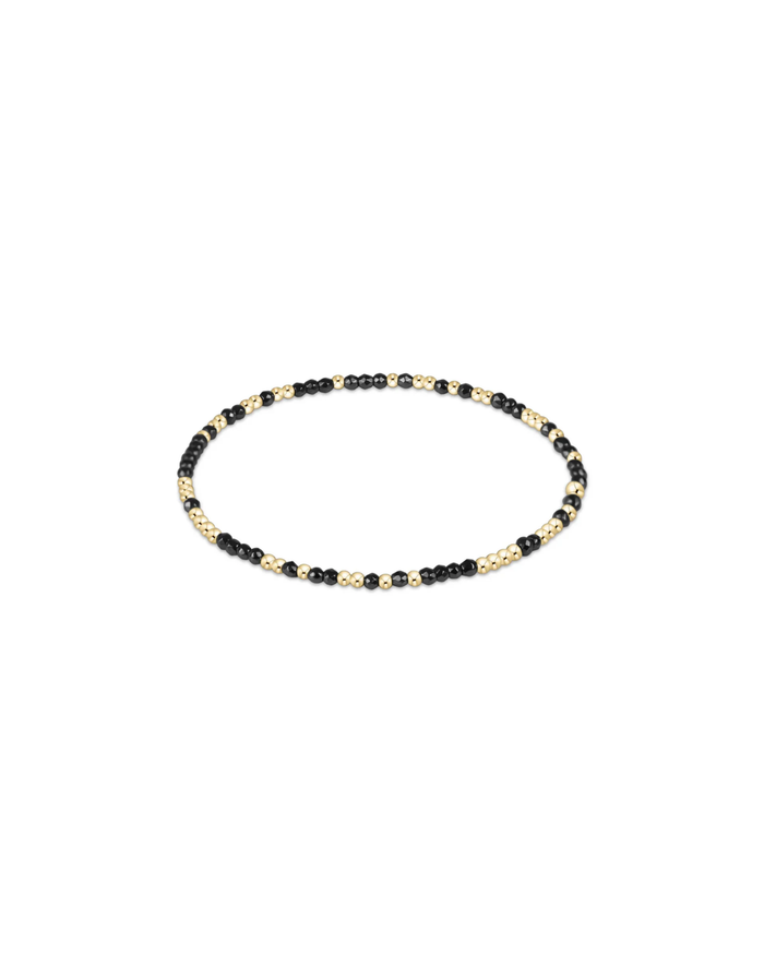 Hope Unwritten Faceted Hematite 2mm Bracelet