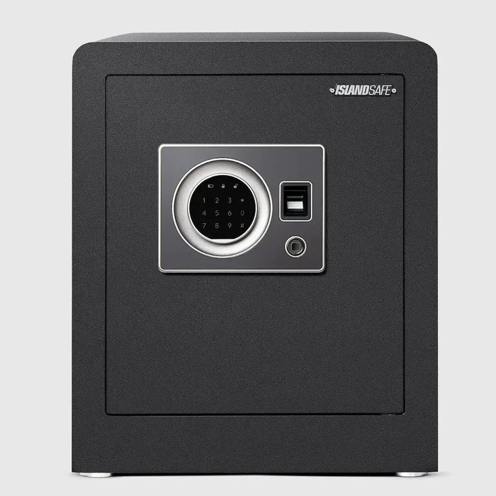 IslandSafe CBE45-BLK Biometric Security Safe