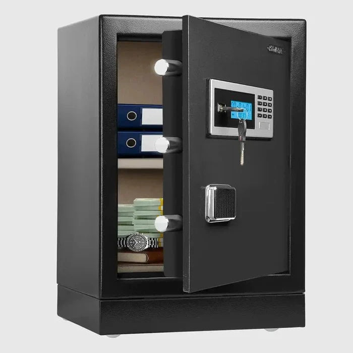 IslandSafe DSR45-BLK DataSavior Spacious Office Safe Door Open