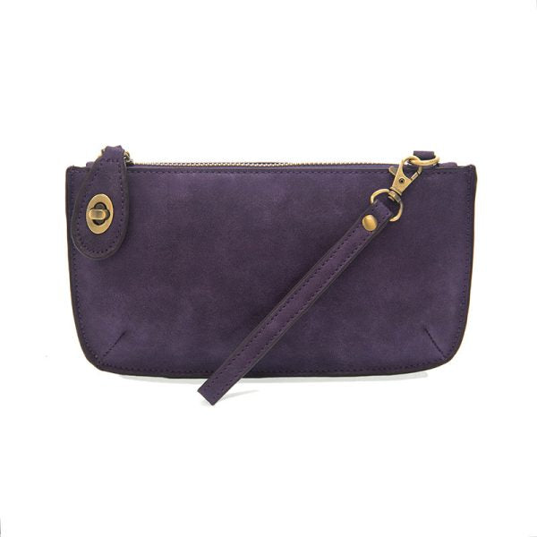JOY MINI CROSSBODY CLUTCH WRISTLET-VIOLET