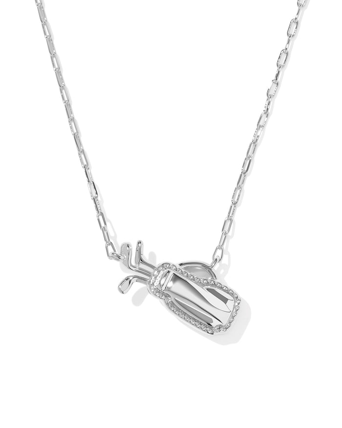 Kendra Scott Golf Necklace Silver