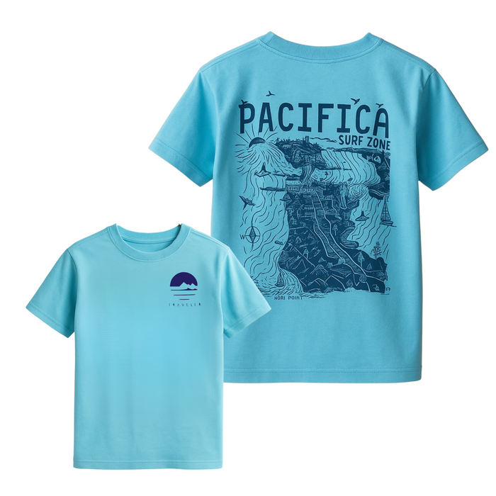 Kid's Pacifica Map Tee
