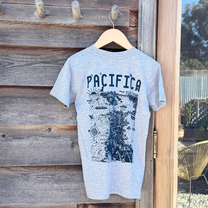 Kid's Pacifica Map Tee