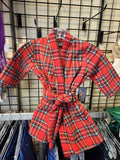 Kids Tartan Robe