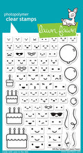 Lawn Fawn, All the Smiles Stamp & Die Set