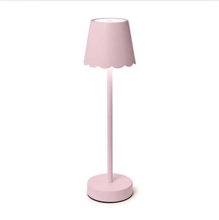 LED Cordless Table Lamp, Pink