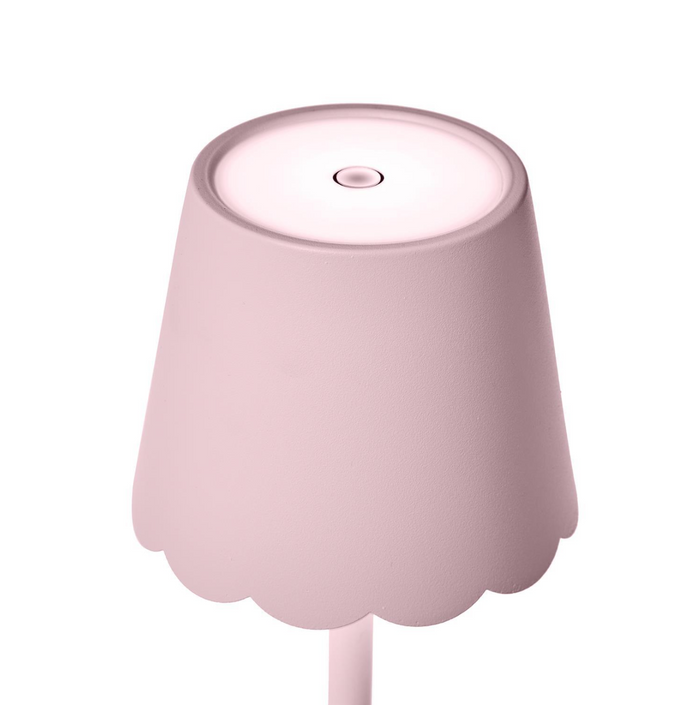 LED Cordless Table Lamp, Pink