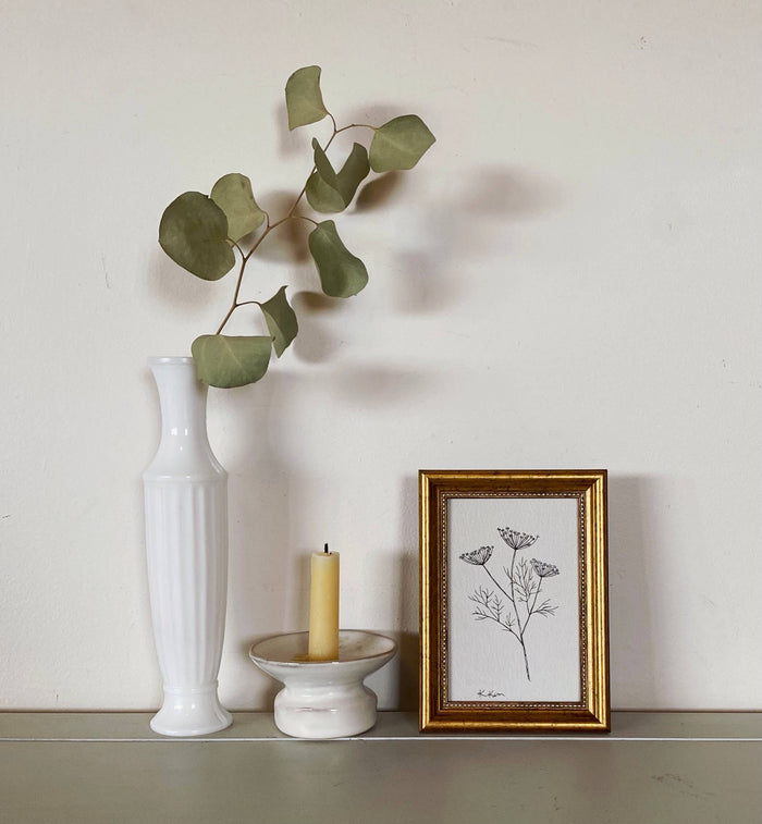 LES FLEURS II - FRAMED ART PRINT