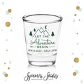 Let the Adventure Begin - Shot Glass #23C