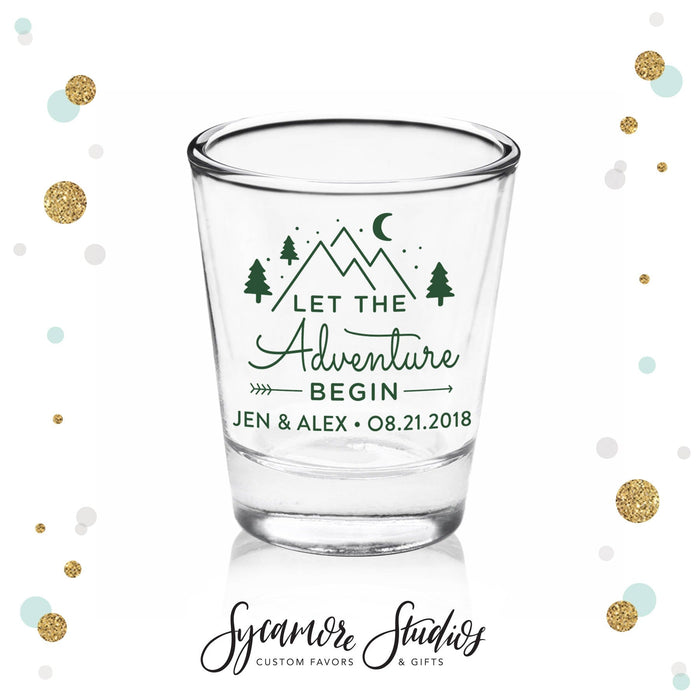 Let the Adventure Begin - Shot Glass #23C