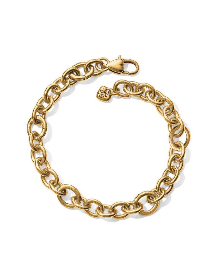 Luxe Link Charm Bracelet, Gold
