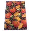 Mackenzie-Childs Checked Pumpkin Harvest Printed Dish Towel