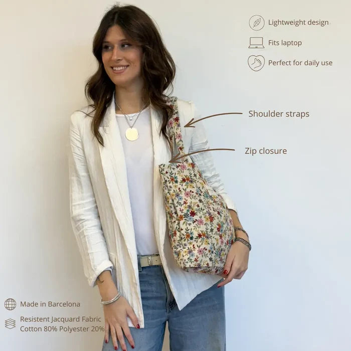 MEDIUM ZIP TOTE BAG - 2 STYLES