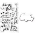 Memory Box, Stamp and Die, Birthday Greetings