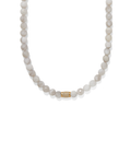 Meridian Solis Bead Necklace, Cream