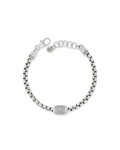 Meridian Solis Station Bracelet, Silver