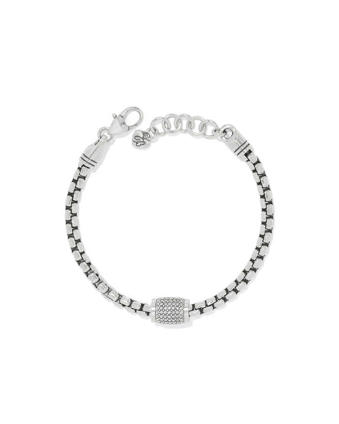 Meridian Solis Station Bracelet, Silver