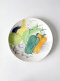 mid-century Italian Ernestine Salerno vegetable plate