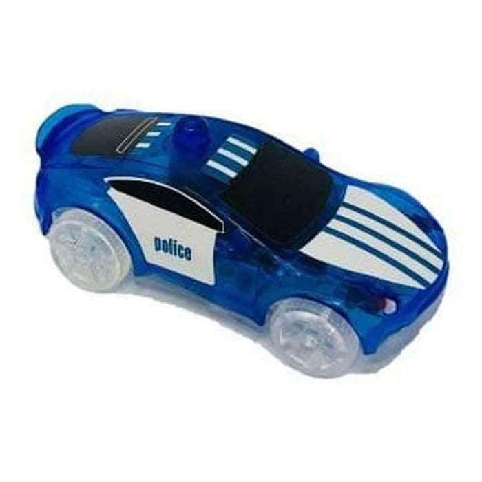 MINDSCOPE Neon Glow Twister Tubes Micro Series Police Car-Puzzles & Games-Mindscope-ANB Baby Store