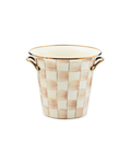 Mocha Check Wine Cooler