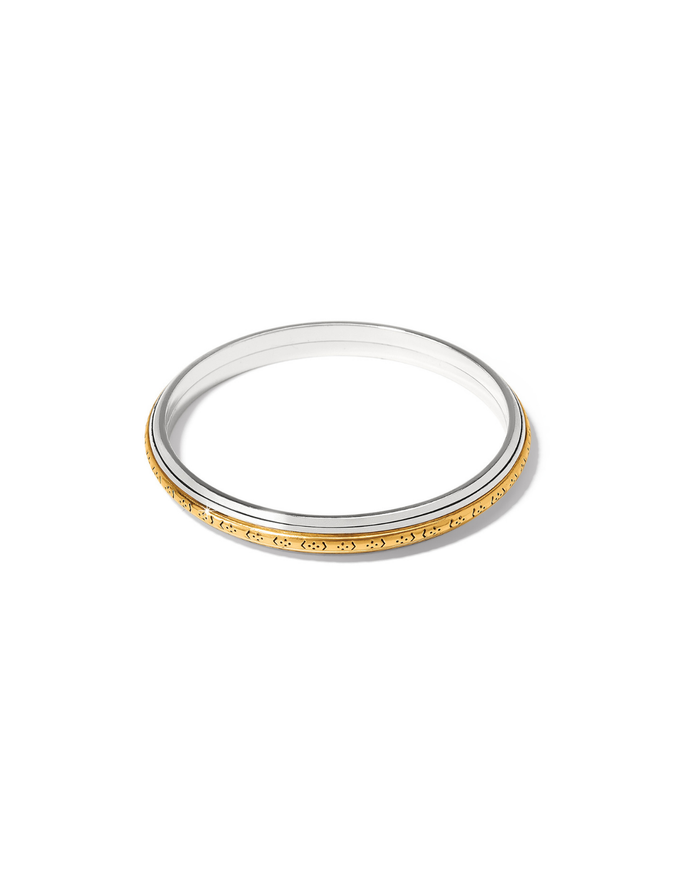 Mosaic Two Tone Bangle