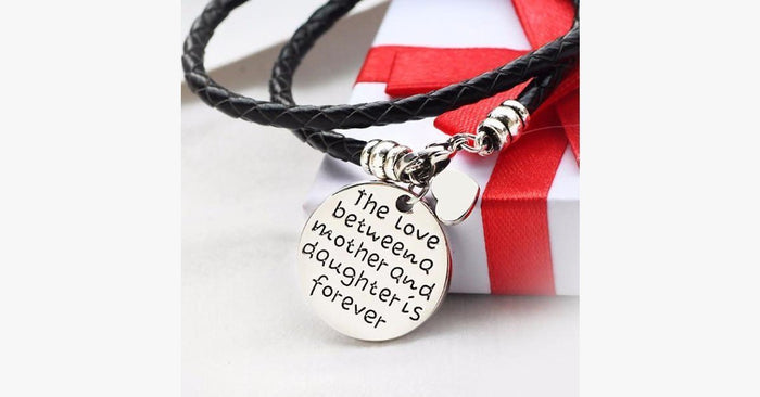 Mother and Daughter is Forever Hand Stamped Bracelet- Lobster clasp- Fashionable