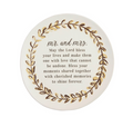 Mr & Mrs Blessing Plate